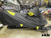 Чехол транспортировочный снегохода Stels Викинг черный полиэстеровая ткань Оксфорд ПРЕМИУМ качества