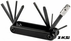 Набор ключей складной YС-274 Bike Hand (9 ключей)