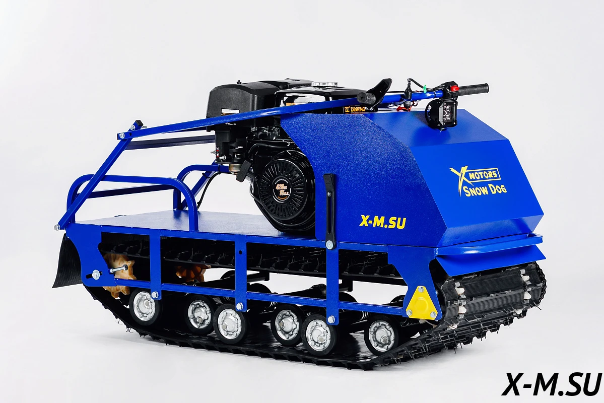 Мотобуксировщик SNOW DOG 20 с эл. запуском (DINKING) Мотобуксировщик SNOW DOG 20 с эл. запуском (DINKING)