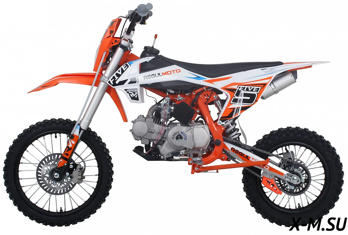 Питбайк Regulmoto FIVE EA (полуавтомат КПП) Питбайк Regulmoto FIVE EA (полуавтомат КПП)