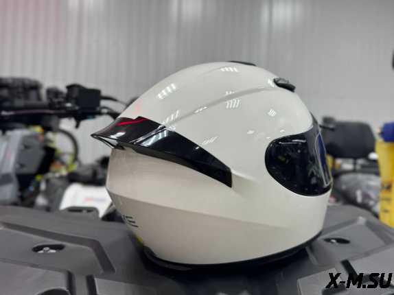 Шлем интеграл HETOSHI XD1-90 цв. Белый глянцевый  р. L 