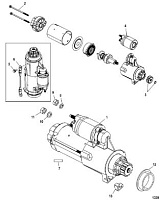 Стартер 4-Х ТАКТНОГО ПЛМ MERCURY 135 Серийный номер от 1B381712 до 1B517158