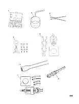 Инструменты (Часть 1) 4-Х ТАКТНОГО ПЛМ MERCURY 5 Серийный номер от 0P073456 до 0P400999