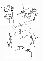 Электрика 2-х тактного ПЛМ HIDEA 15F