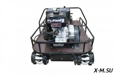 Мотобуксировщик вездеход KOiRA T9 RЕ (понижающий редуктор, электростартер)