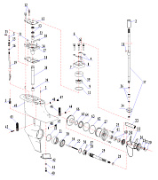 Редуктор 2-х тактного ПЛМ HIDEA 15F