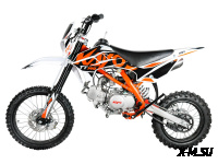 Питбайк KAYO BASIC TT140 17/14 KRZ (механ. сцепл., кикстартер)