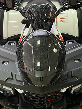 Шлем интеграл HETOSHI QIKE CARBON FIBER XD1-474 цв.Черный р. L