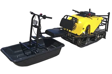 Модуль толкач с подшитыми санями Рыбак